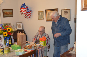 90th birthday book signing